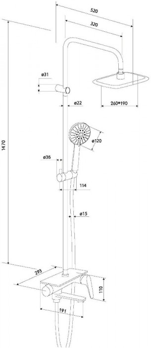 Damixa Origin Bit 977720000