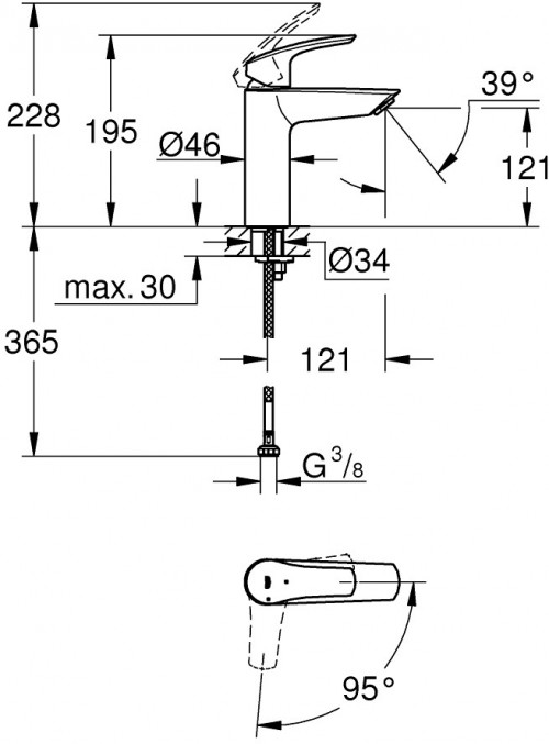 Grohe Eurosmart 2339530E