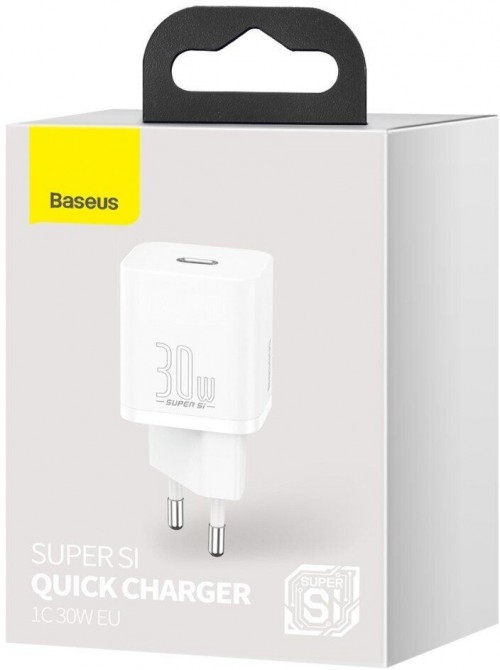 Упаковка BASEUS Super Si Quick Charger 1C 30W