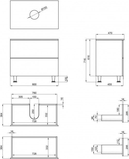 Q-tap Tern 80 QT1780TNL801W