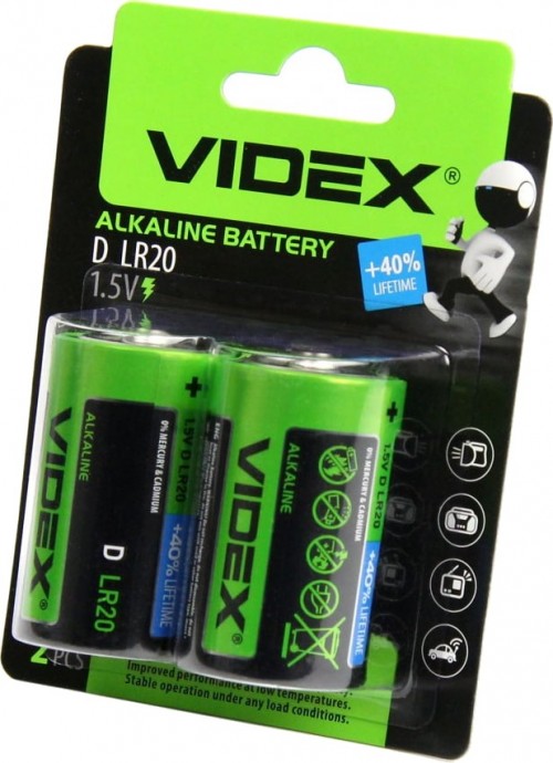 Videx 2xD Alkaline