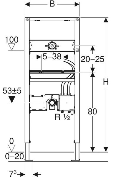 Geberit Duofix 111.560.00.1