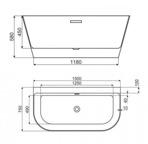 REA Olimpia 150x75 REA-W0634