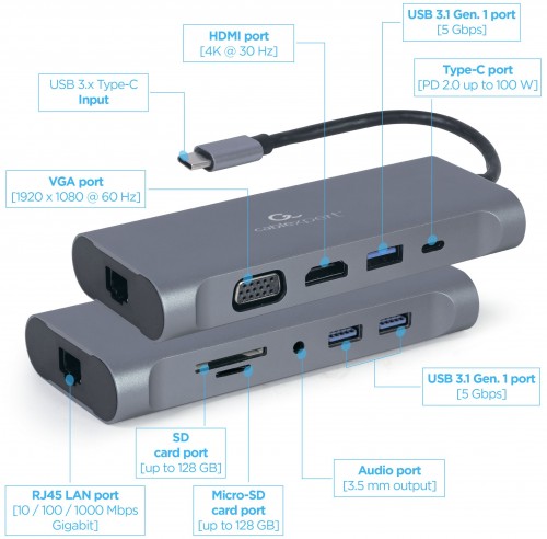 Cablexpert A-CM-COMBO7-01