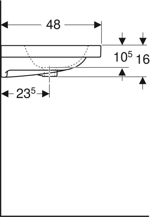 Geberit iCon Light 90 501.840.00.1