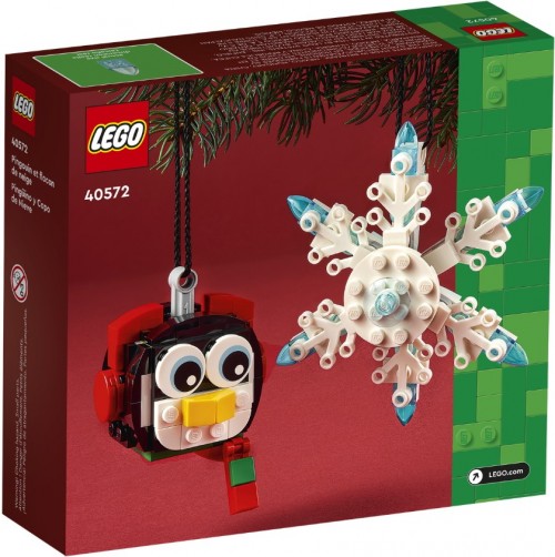 Lego Penguin and Snowflake 40572