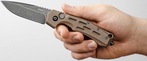 Boker Plus Thunder Storm Auto Coyote