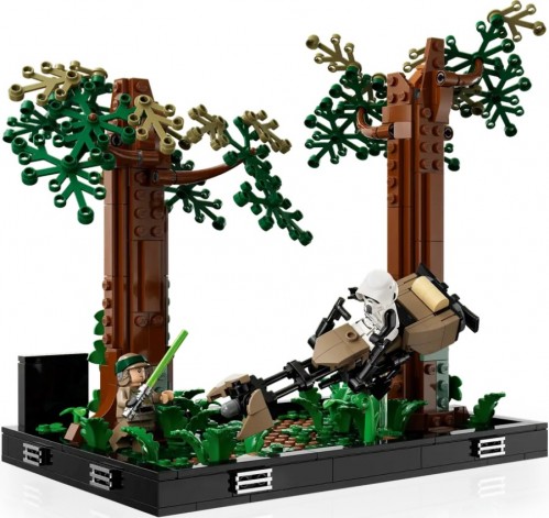 Lego Endor Speeder Chase Diorama 75353