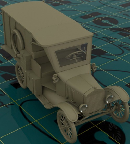 ICM Model T 1917 Ambulance (1:35)