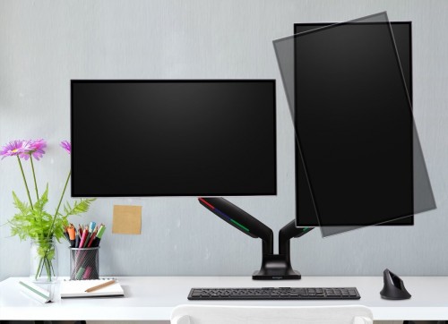 Kensington SmartFit One-Touch Height Adjustable Dual Monitor