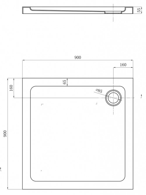 Devit Comfort 90x90 FTR2123