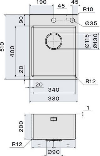 Falmec Garda 34 SGA3400F.00#SSF