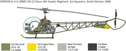 ITALERI OH-13 Sioux (1:48)