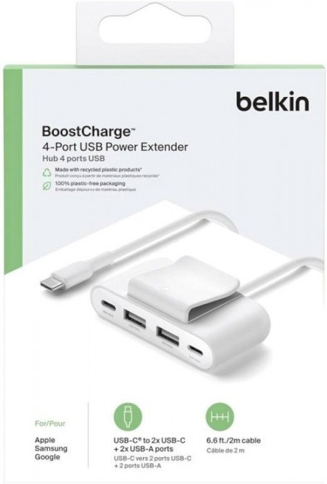 Belkin BoostCharge 4-Port USB Power Extender