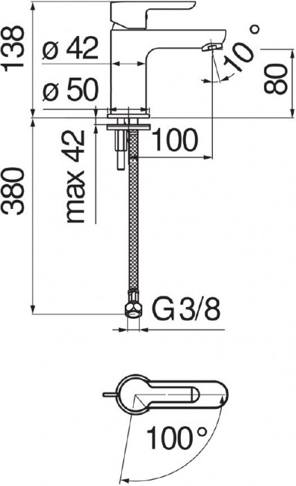 Nobili Rubinetterie ABC ABE87118/2CR