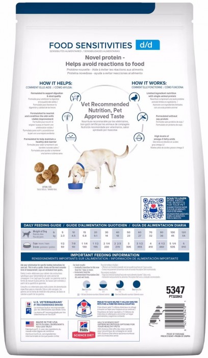 Hills PD d/d Food Sensitivities Duck 7.9 kg