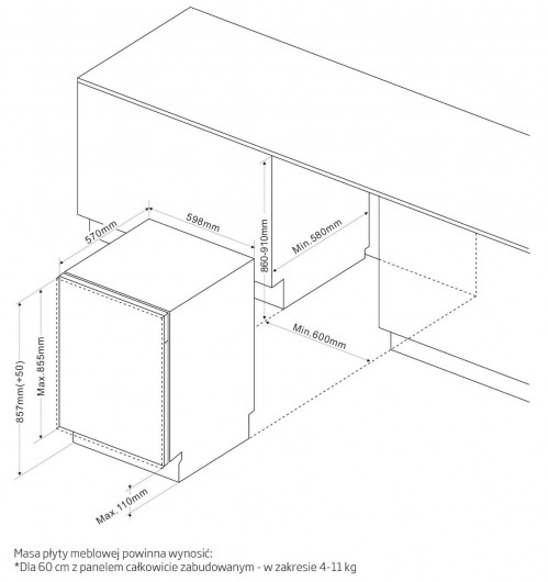 Amica DIM68B9EBODZiT XXL