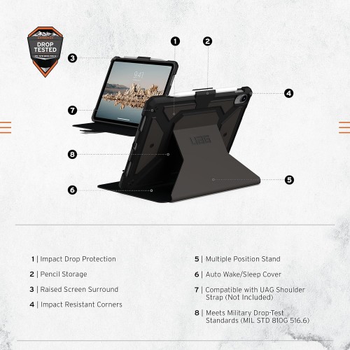 UAG Metropolis SE Series for iPad Pro 10.9" (10th Gen 2022)