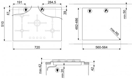 Smeg PV175B3