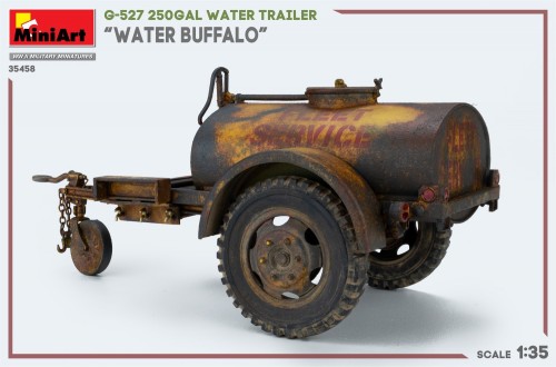 MiniArt G-527 250 Gal Water Trailer Water Buffalo (1:35)