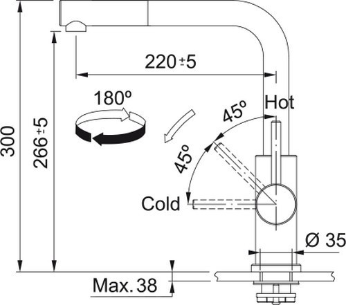 Franke Smart Glenda Pull-Out 115.0706.986