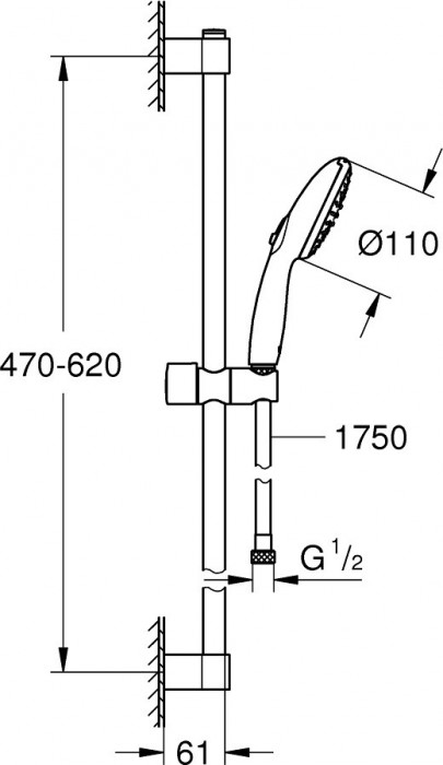 Grohe Tempesta 110 26162003