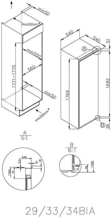 Candy CFFO 3550 E/N