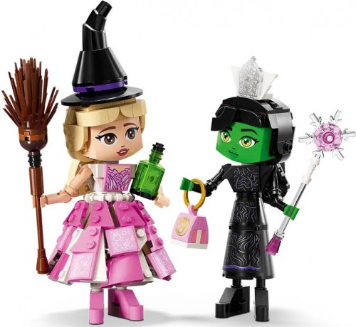 Lego Elphaba and Glinda Figures 75682