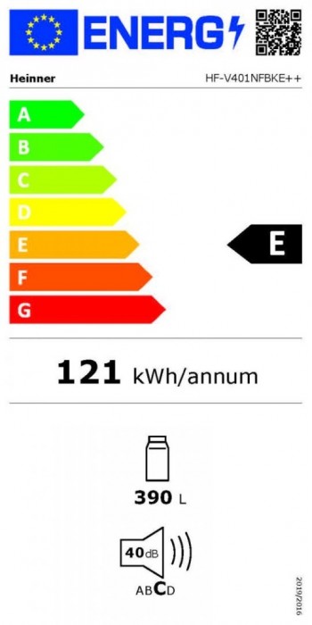 Heinner HF-V401NFBKE++