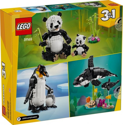 Lego Wild Animals Panda Family 31165