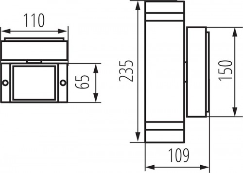 Kanlux Zew EL-235J-B