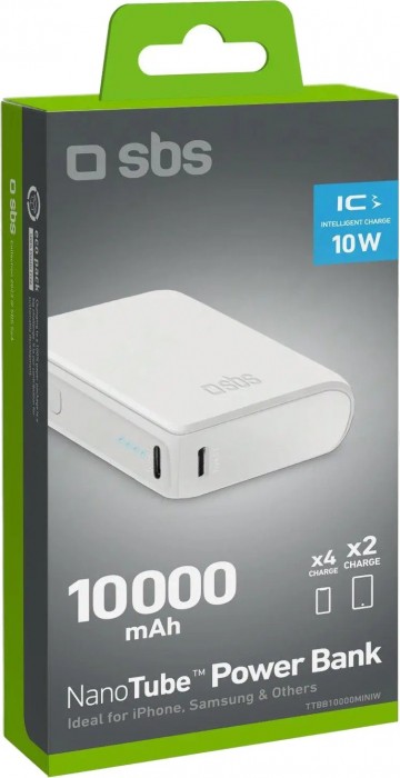 SBS NanoTube Power Bank 10W 10000
