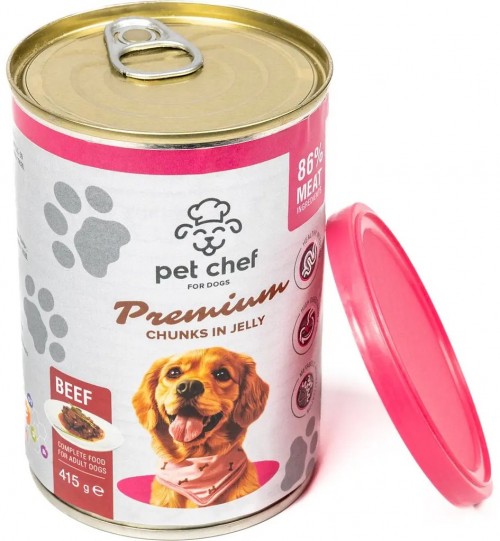 Pet Chef Premium Adult Beef 415 g