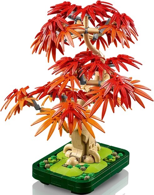 Lego Japanese Red Maple Bonsai Tree 10348