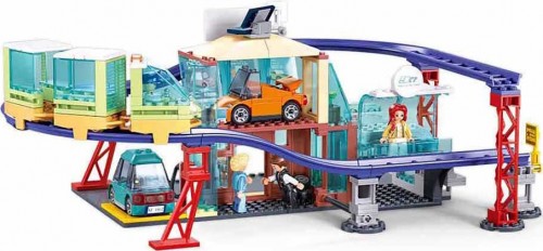 Sluban New Electric Bus Store 4S M38-B1262