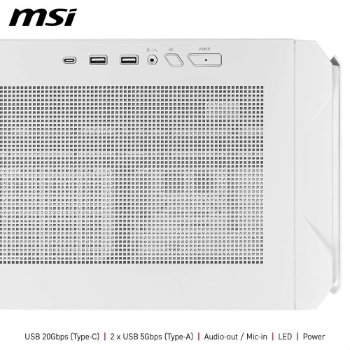 MSI MPG VELOX 300R AIRFLOW PZ White