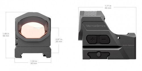 Vector Optics Frenzy-X 1x19x26 MRS GenII Solar Power Multi-R