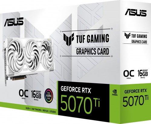 Asus GeForce RTX 5070 Ti TUF Gaming OC 16GB GDDR7 White