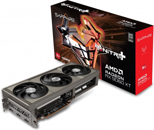 Sapphire Radeon RX 9060 XT NITRO+ 16GB