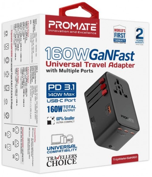 Promate TripMate GaN160