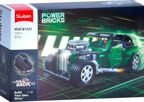 Sluban Green Car M38-B1332