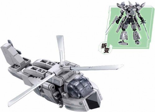 Sluban Army Helicopter 2 in 1 M38-B1282