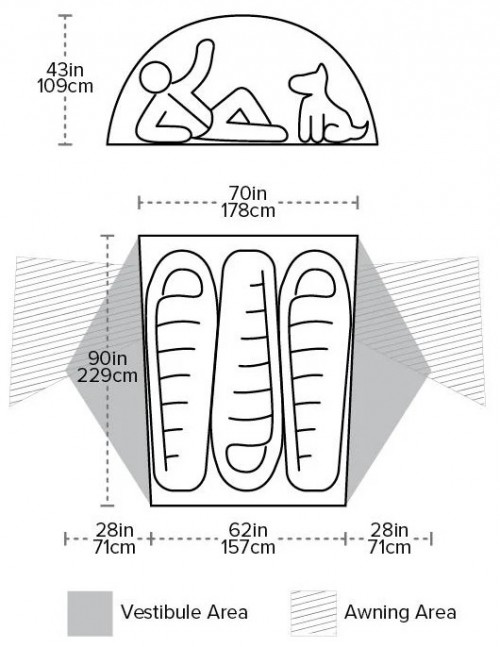 Big Agnes Copper Spur UL3 2025
