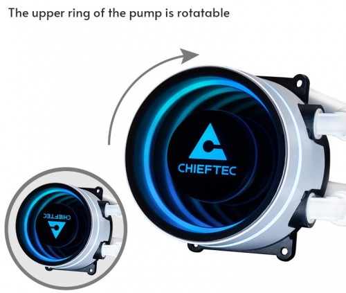 Chieftec Iceberg 360 White