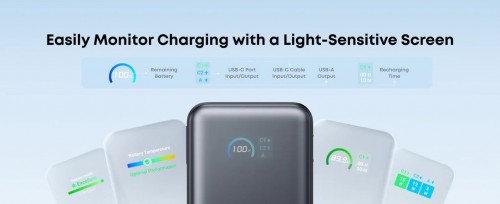 ANKER Nano Power Bank 45W 10000 USB-C Cable