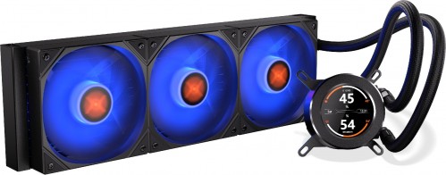 KRUX HydroGlance 360 ARGB LCD Black