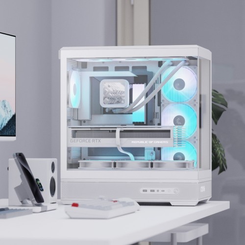 Aerocool P500B Digi White