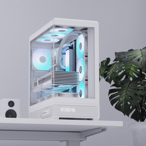 Aerocool P500B Digi White