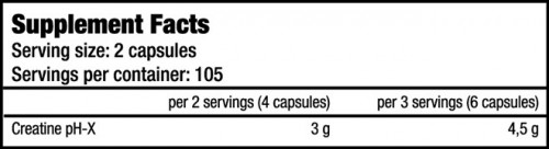 BioTech Creatine PH-X 210 cap