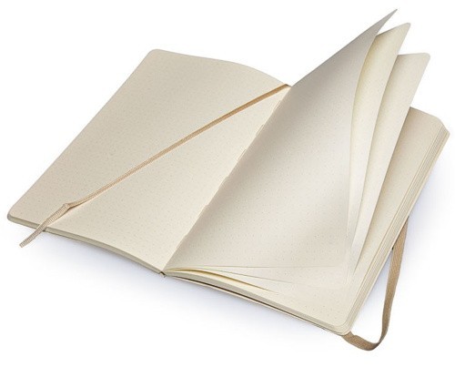 Moleskine Dots Notebook Large Beige